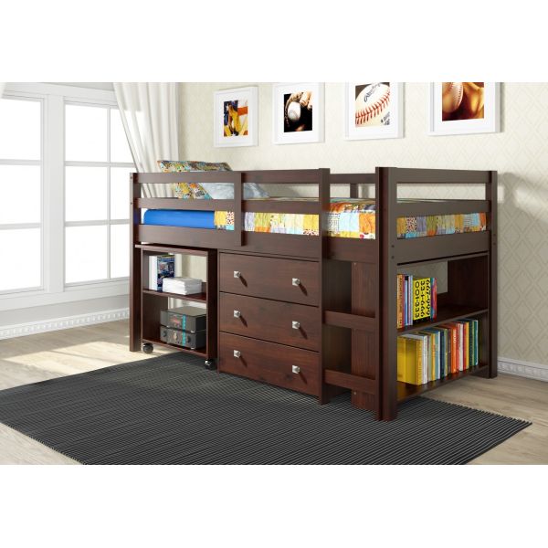 Buy modern bunk bed pine wood at wholesale prices