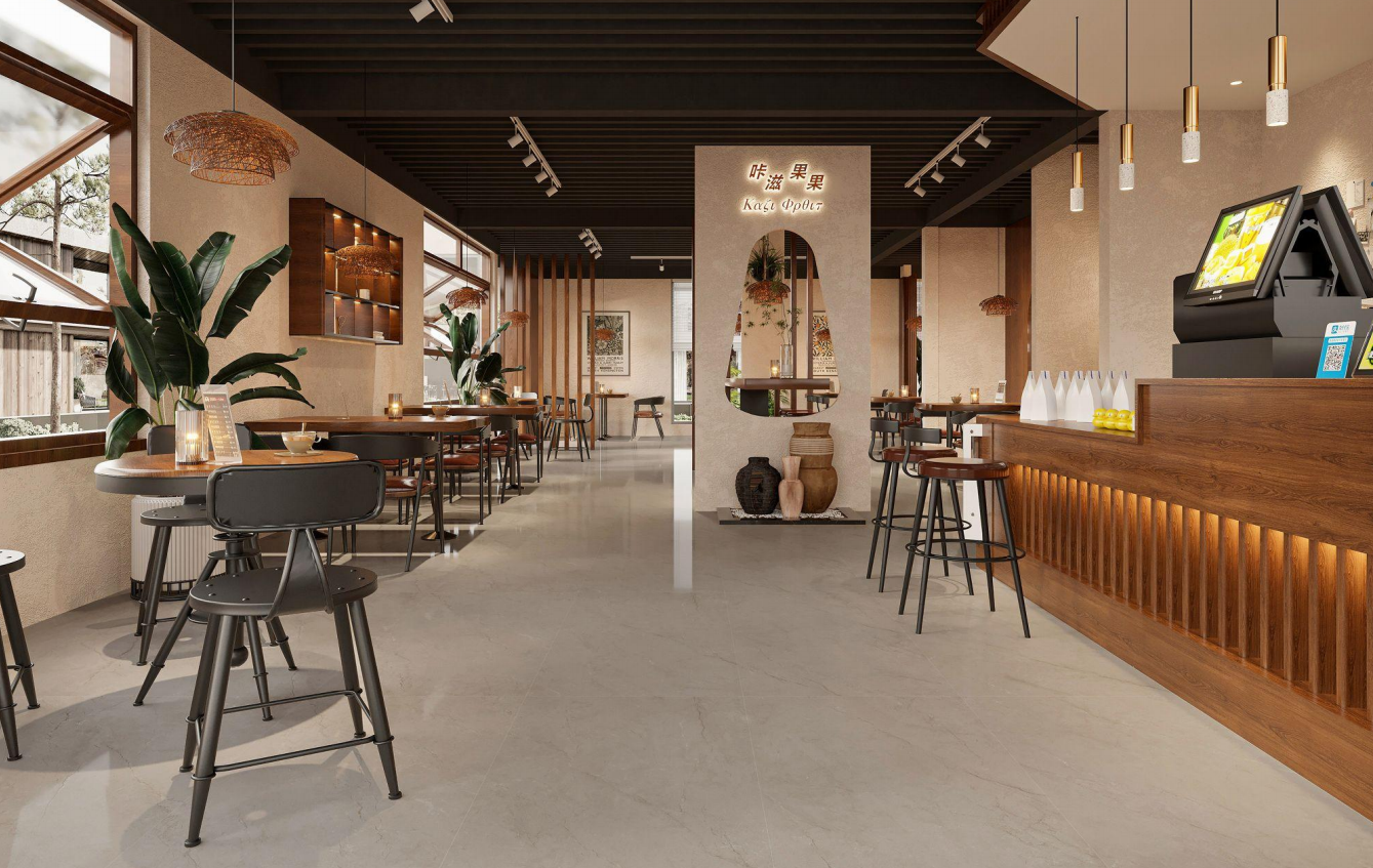 Slip Resistance R9 To R11 Modern Porcelain Tile With 10 mm Thickness And 750x1500mm Dimensions For Durable Flooring