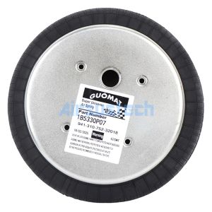Quality Working Stroke 105MM AIRSUSTECH 1B5330P07 Single Convoluted Rubber Air Spring for sale