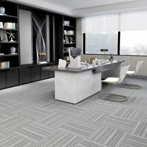 FY Series Lerve Loop Solution-Dyed Office Carpet Tiles