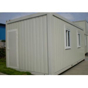 Galvanized Steel Frame White Painted 20 Gp Prefab Office Container