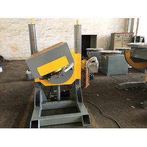 L Shape Tube Welding Positioner With 600mm Hydraulic Lifting Stroke , CE