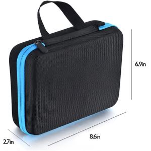 rectangle Essential Oil Travel Case , Durable Hard Shell EVA Case