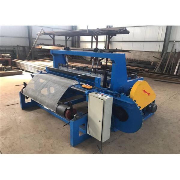 Buy Crimped Automatic Wire Mesh Machine , Wire Netting Machine For Shuttleless Weft Insertion at wholesale prices