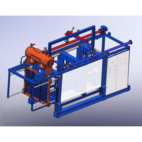 Vacuum Foam Packaging Automatic EPS Making Machine