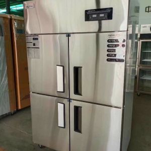 Four Door Stainless Steel Freezers 220V 32 Cubic Foot