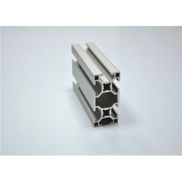 Buy Silver Building Industrial Aluminum Profile , Extruded Metal Shapes 6063-T5 at wholesale prices