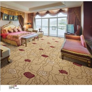 Polyester printed carpet cut pile 5-10mm width 4M