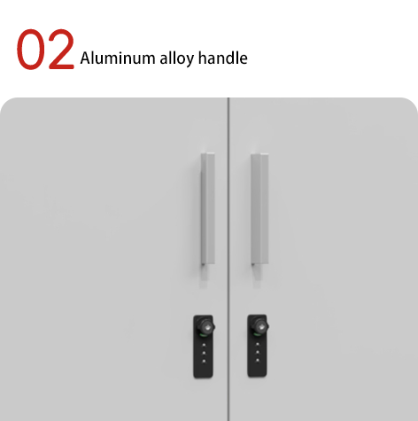 Support customization Modern Simple Design Steel Metal Bedroom Wardrobe with Hanging Rod Ample Storage Space Home Furniture for Hotel Living Room