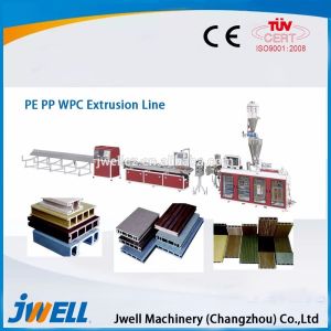 JWELL PE, PP WPC Wood-Plastic Extrusion Line