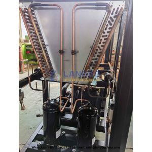 Air Cooled Chiller Machine R4047C / R22 Refrigerant Copland Panasonic Famous