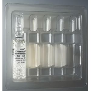 PET Medicine Packaging Box For 1ml Ampoule Tray With Different Dimensions