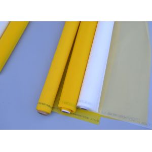 Low Elongation Polyster Silk Screen Printing Mesh 46 - 693um Thickness