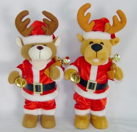 Buy Talking and walking Reindeer Soft Toy Plush Toy at wholesale prices