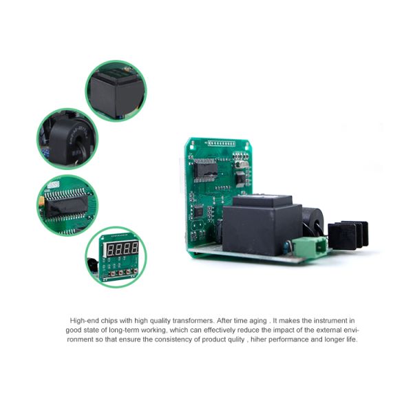 72*72 mm Single Phase LED Ampere Current Meter