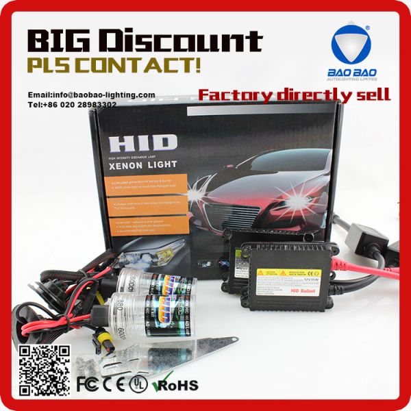 Buy D01 DC 35W Black Slim hid xenon kit--BAOBAO LIGHTING at wholesale prices