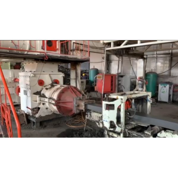 Double Stage Vacuum Extruder Brick Making Machine 11000 - 25000 Bricks/Hr Capacity