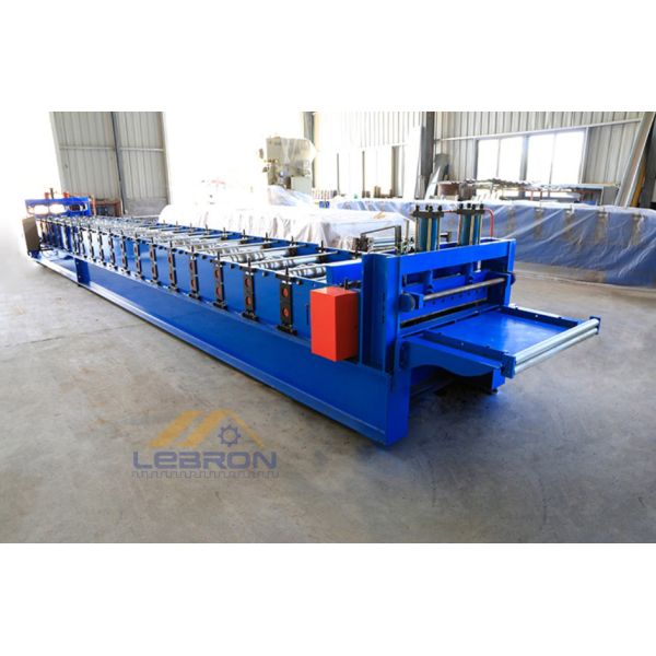 Siemens 22KW Floor Deck Roll Forming Machine 12-15m/Min Forming Speed