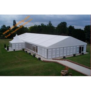 Event Party Waterproof Indian Wedding Tent Aluminum Structure Fire Retardant