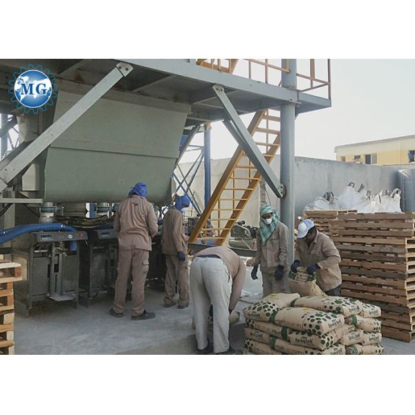 Buy Tile Adhesive Gypsum 10T/H Dry Mortar Plant For Cement Plastering at wholesale prices