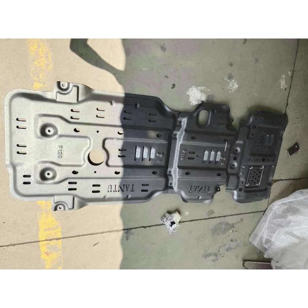 Customized 3.5mm cold-rolled steel skid plate for 2018-2019 Toyota Tundra direct sale