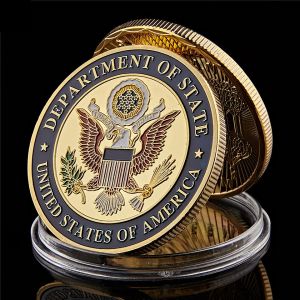 Souvenir Gold Silver Copper Zinc Alloy Commemorative Challenge Coin Military