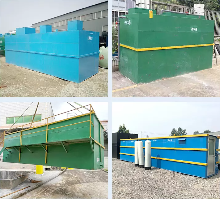 Mbr Containerized Wastewater Treatment Plant Integrated Sewage Treatment Equipment
