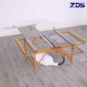 220V Collapsible Lightweight Precision Table Saw For Cutting Plywood