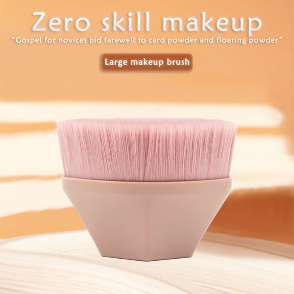 Three Dimensional ISO9001 Diamond Canister Makeup Brush 6*4.2cm