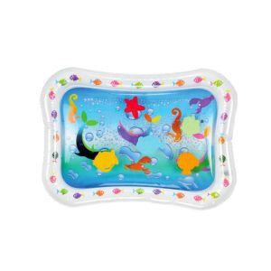 Cute Sea Fish Home Inflatable Baby Water Mat with 1 Year Warranty
