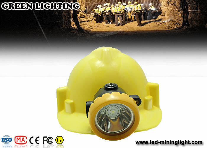 4000 Lux 171g Integrated Coal Mining Lights for downhole miners with ABS meterial