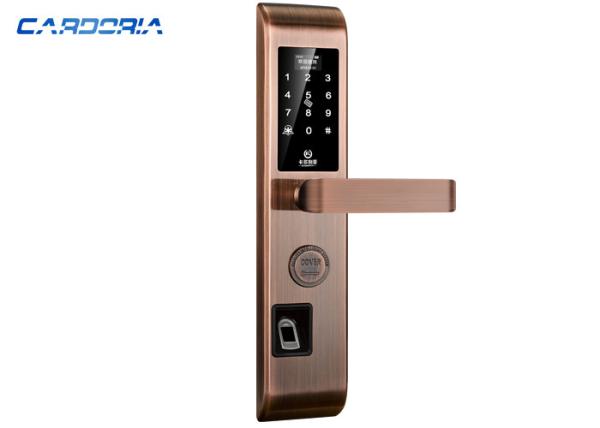 Buy Electronic Biometric House Door Lock , Intelligent Fingerprint Door Lock For Home at wholesale prices