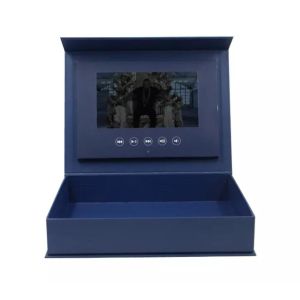 New design 5 7 10 inch music box lcd display video gift box for advertising