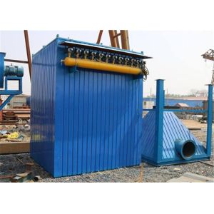 Pulse Cement Industrial Baghouse Dust Collectors 72m2 Commercial Use