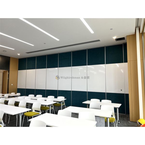 Buy 15m Height Folding Partition Wall Systems Collapsible With Track at wholesale prices