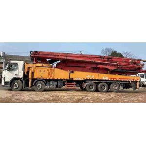 Sany 62M Used Concrete Pump With Volvo Chassis Model 2013