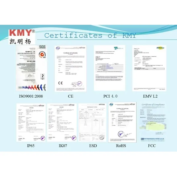 ATM Payment Kiosk Encrypted Pin Pad (KMY3501B-PCI)