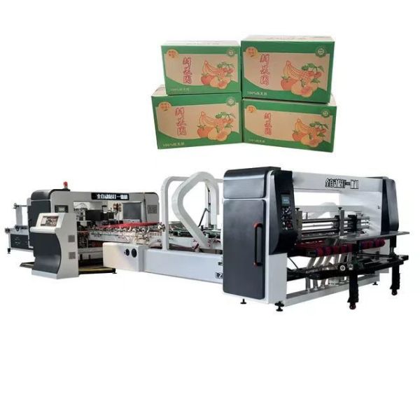 Customized Automatic Folder Gluer Machine for Plastic Packaging Material from