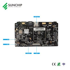 LVDS HDMI 4K ARM Android Motherboard RK3566 Quad Core For Interactive Touch