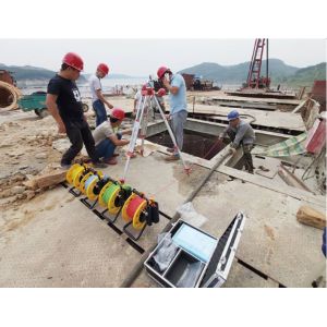 Multichannel Ultrasonic Crosshole Sonic Logging Test Pile Integrity Test