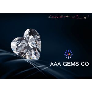 Supper White Loose Moissanite Stones Heart Cutting Shape 8mm