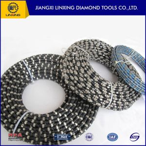 Plastic Connection Diamond Multi-Wire Saw for Granite Block Cutting Diameter D7