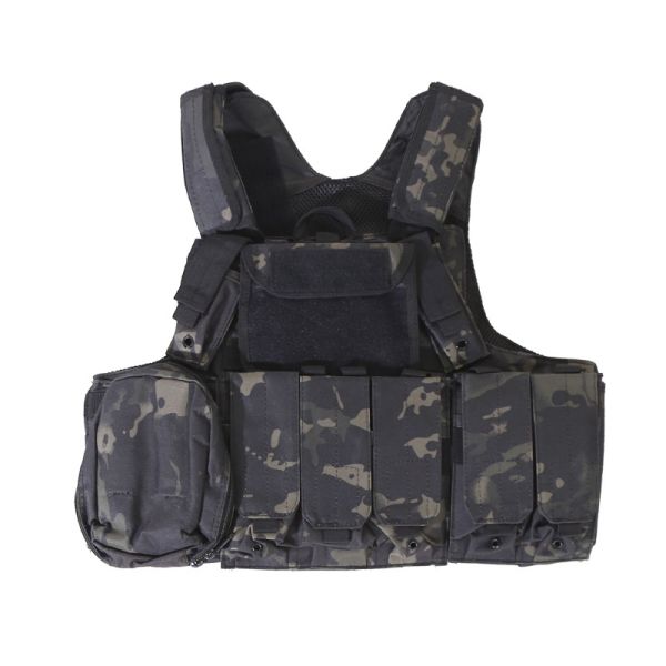 Buy Polyester Fabric Gear Adjustable Multi-function Vest for Training and Body Protection at wholesale prices