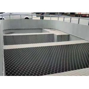 China 304 316 Stainless Steel Rope Mesh For Fall Protection on sale