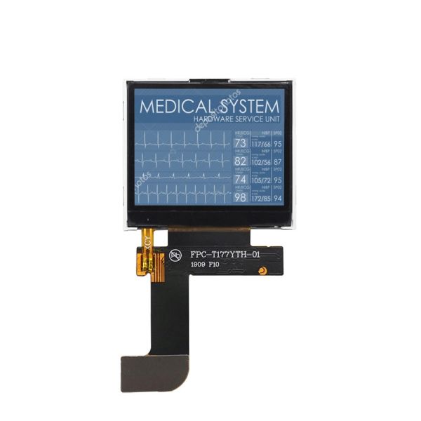 1.77 Inch Sunlight Readable TFT , 30 Pins MCU Interface , 160x128 LCD Display