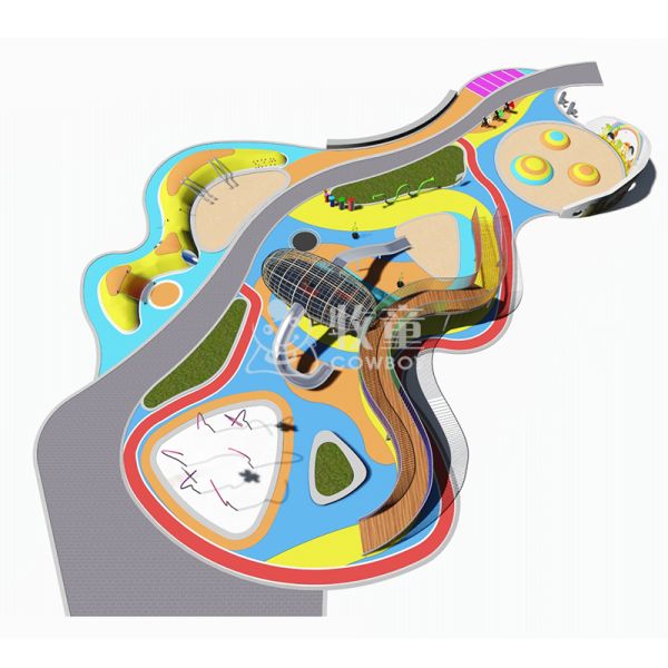 Guangzhou China supplies kids outdoor play equipment for restaurant