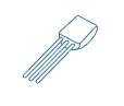 High Power MOSFET NTLJS17D0P03P8Z 30V Single P-Channel, Power Clip22
