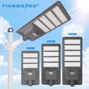 Motion Sensor  IP65 SMD All in One Solar Street Light Parking Lot Solar Street Lamp