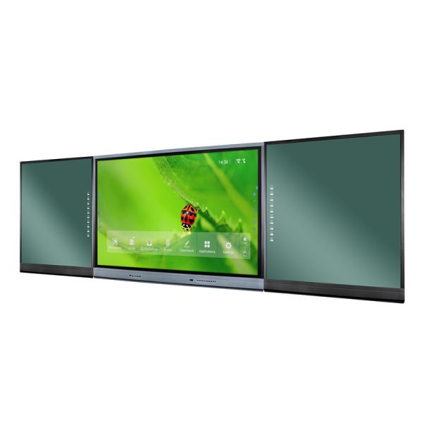 75 inch Intelligent Blackboard with Recordable Interactive side boards For