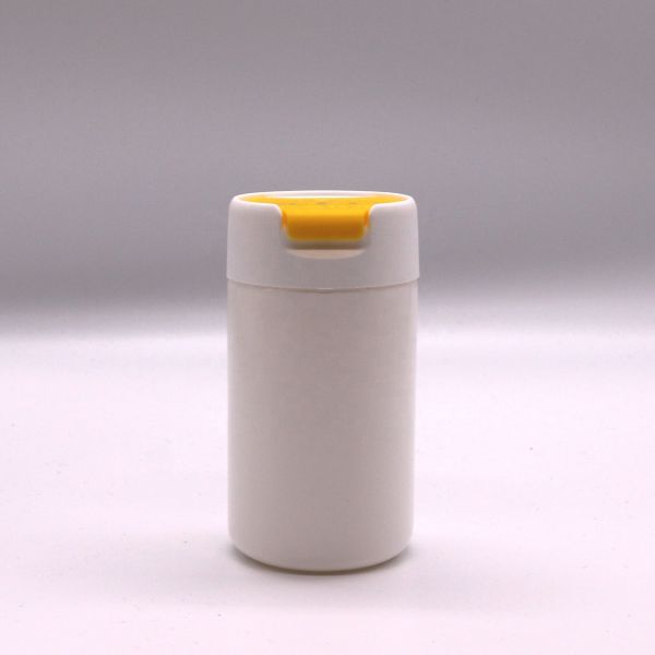 PE Material 120ml Round Shape HDPE Plastic Bottle for Solid Tablet and Capsule Storage